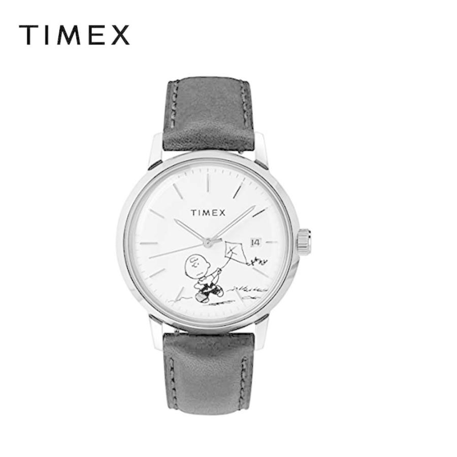 TIMEX タイメックス 腕時計 Peanuts スヌーピー チャーリーブラウン TW2U12700 マーリンオートマチック 40ｍｍ 自動巻き  レザー シルバー/ブラック 日本未発売 :cb0992nz19r:SMART PLAZA Y!ストア - 通販 - Yahoo!ショッピング