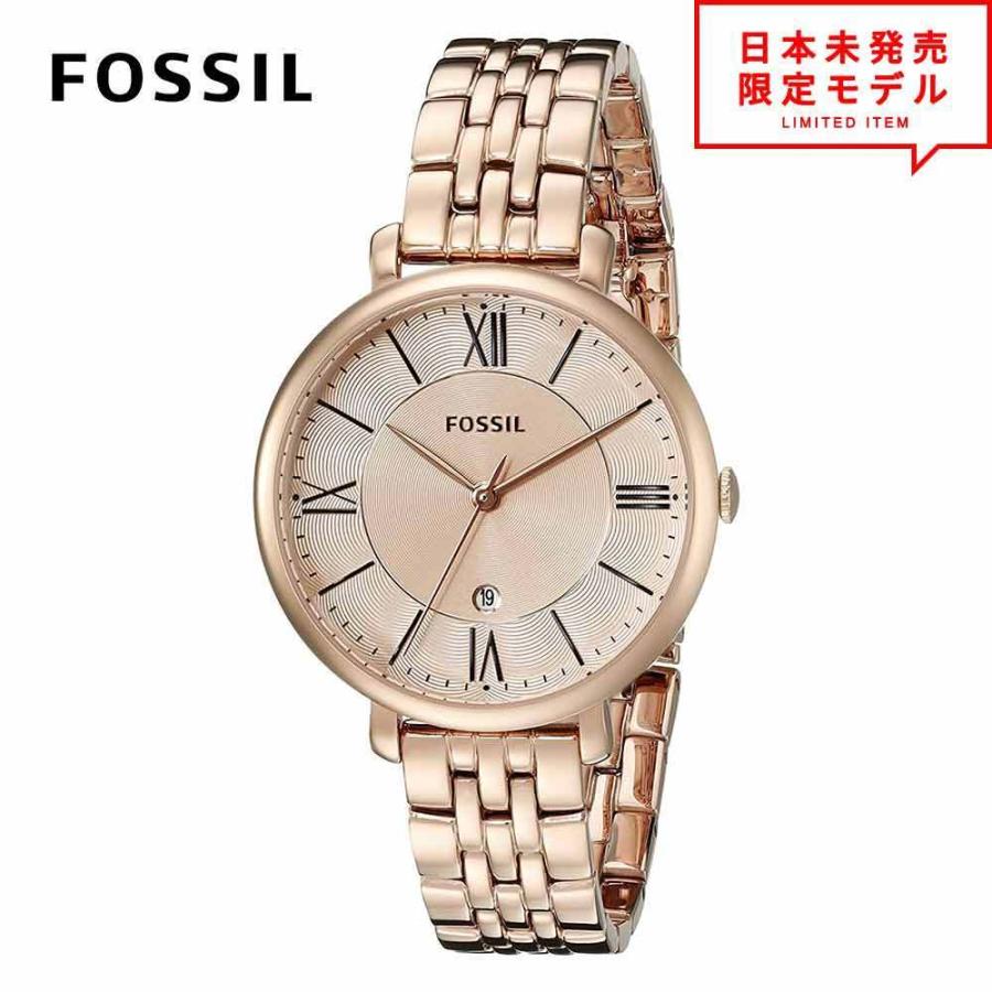 品数豊富！ FOSSIL フォッシル レディース 腕時計 リストウォッチ ES3435 ローズゴールド/ピンク 海外限定 時計 日本未発売 当店1年保証 最安値挑戦中！ 腕時計