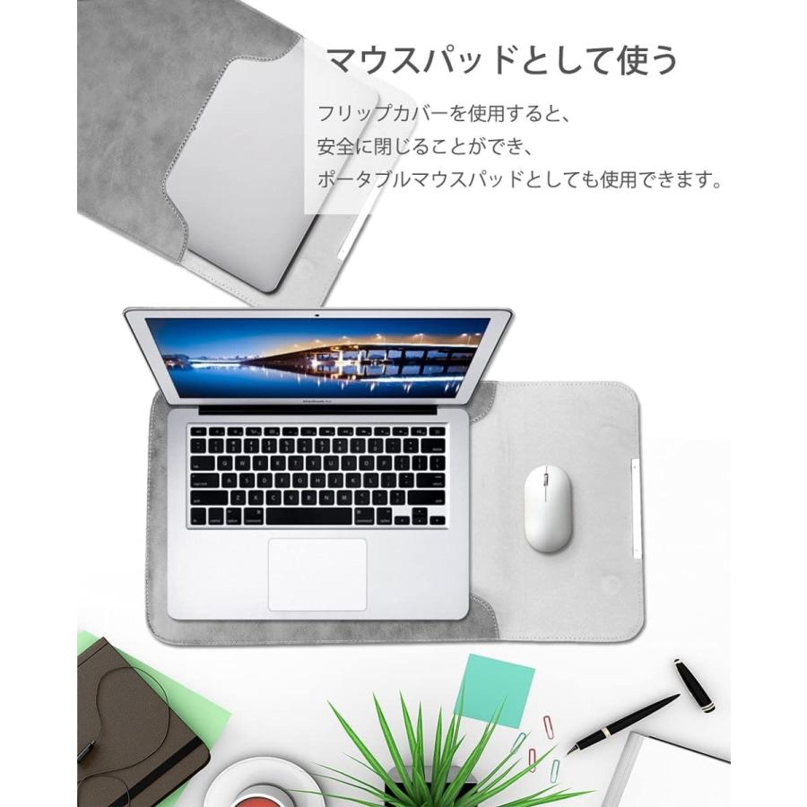 即納 パソコンケース パソコンバッグ 革製 防水 13 14 15 15 6インチ 対応 Pcバック スリーブケース 縦型 ケース カバー グレー ポーチ付 Jb08z2sgtnx Smart Plaza Y ストア 通販 Yahoo ショッピング