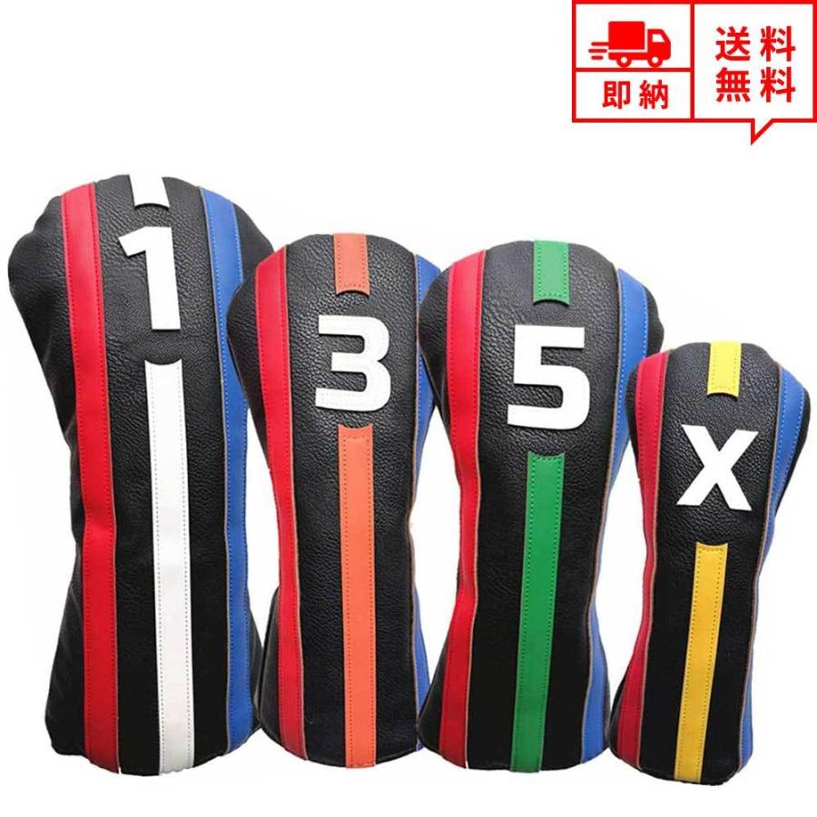 即納 ゴルフ 傷防止 ヘッドカバー ウッドカバー ドライバー 保護 パター Golf Head C オシャレ Overs オシャレ 4個セット 保護 ブラック 防水仕様 Pu革 Smart ポイント消化 Y ストア 傷防止 Jb099x85xfk Plaza 22人気の商品の