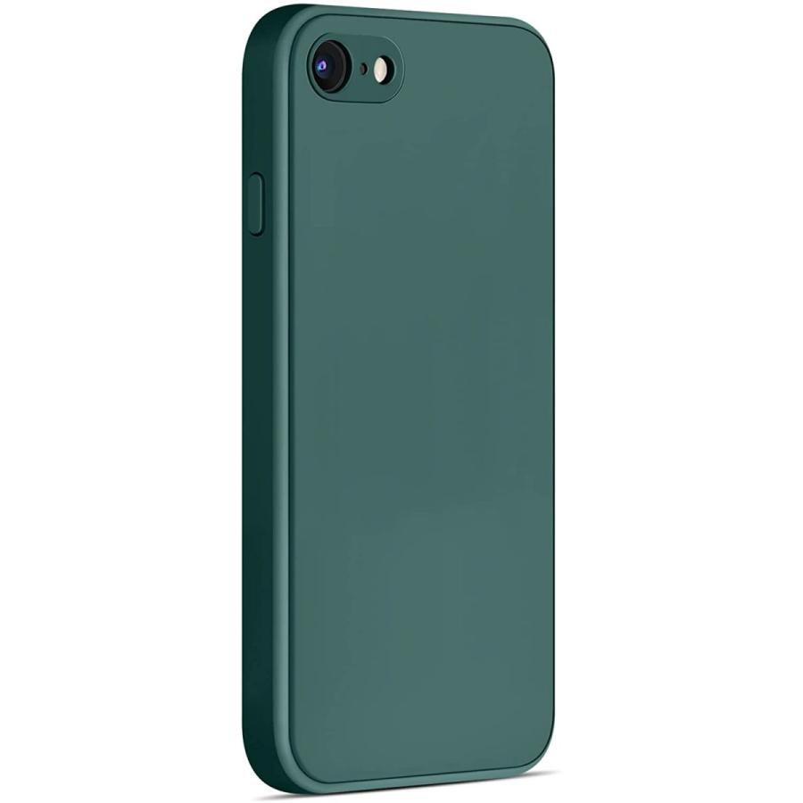 Iphone Se3 Se2 8 7 対応 22 ケース レンズ保護 耐衝撃 傷つけ防止 グリーン マット質感 サラサラ ワイヤレス充電対応 Jb09n8g5zmv Smart Plaza Y ストア 通販 Yahoo ショッピング