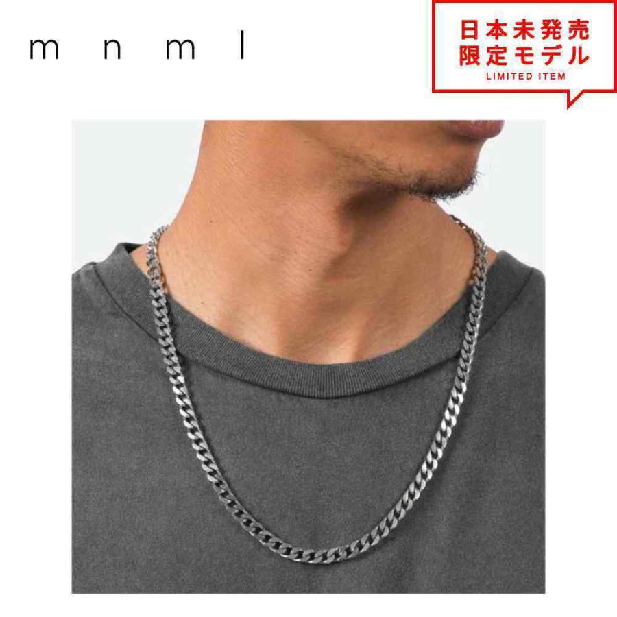 即納 Mnml ミニマル ネックレス ロング キューバ チェーン 喜平 シルバー メンズ レディース 正規品 日本未発売 Mnml chain Smart Plaza Y ストア 通販 Yahoo ショッピング