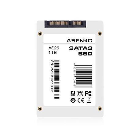 【最安値挑戦中】 特別価格ASENNO 1TB 2.5インチSSD SATAIII 6GB / s最大560MB / s 1204キャッシュを搭載ノートブックタブレットデスクトップPC用の内部ソリッドステー好評販売中 【CE3035513139】(109863円)