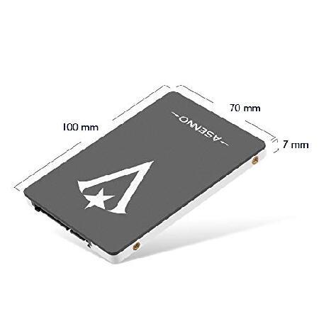 【最安値挑戦中】 特別価格ASENNO 1TB 2.5インチSSD SATAIII 6GB / s最大560MB / s 1204キャッシュを搭載ノートブックタブレットデスクトップPC用の内部ソリッドステー好評販売中 【CE3035513139】(109863円)