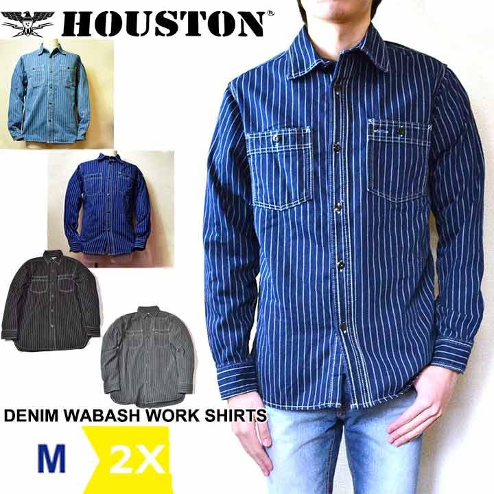 父の日 デニムウォバッシュ ワークシャツ Houston ヒューストン おしゃれ かっこいい 人気 おすすめ 30代 40代 50代 メンズファッション 大人 Smart Spice 通販 Yahoo ショッピング