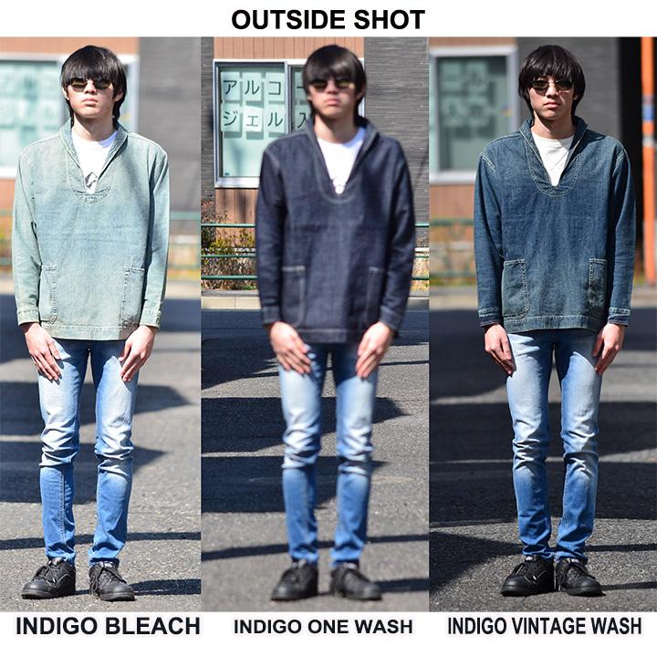 デニム プルオーバーシャツ メンズ Houston ヒューストン おしゃれ かっこいい 30代 40代 50代 大人 カジュアル メンズファッション 400 Smart Spice 通販 Yahoo ショッピング