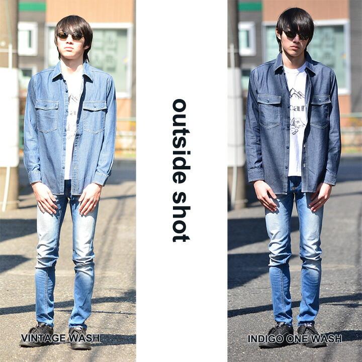 Houston シャツ シャンブレー ワークシャツ メンズ Houston ヒューストン おしゃれ かっこいい 30代 40代 50代 60代 大人 カジュアル メンズファッション 402 Smart Spice 通販 Yahoo ショッピング