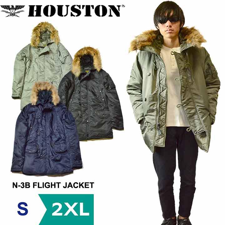 houston ジャケット N3B メンズ アウター | S~2XL 全3色 大きいサイズ ミリタリージャケット ヒューストン 着丈 長い 冬服  温かい 20代 30代 40代 50代 60代 : 50317-jkt : smart spice - 通販 - Yahoo!ショッピング