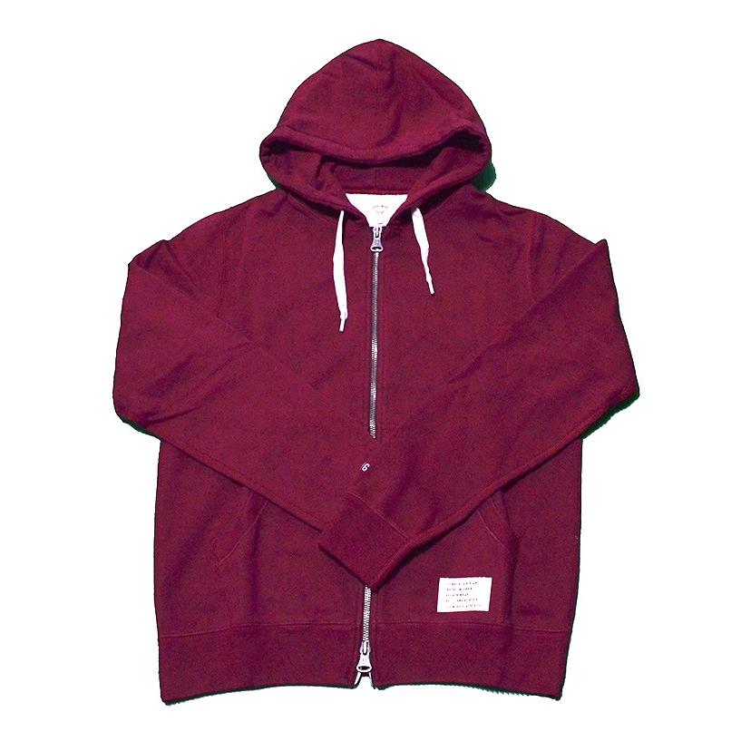 スマートスパイス メンズ 即納 スエットパーカー ボルドー : smart