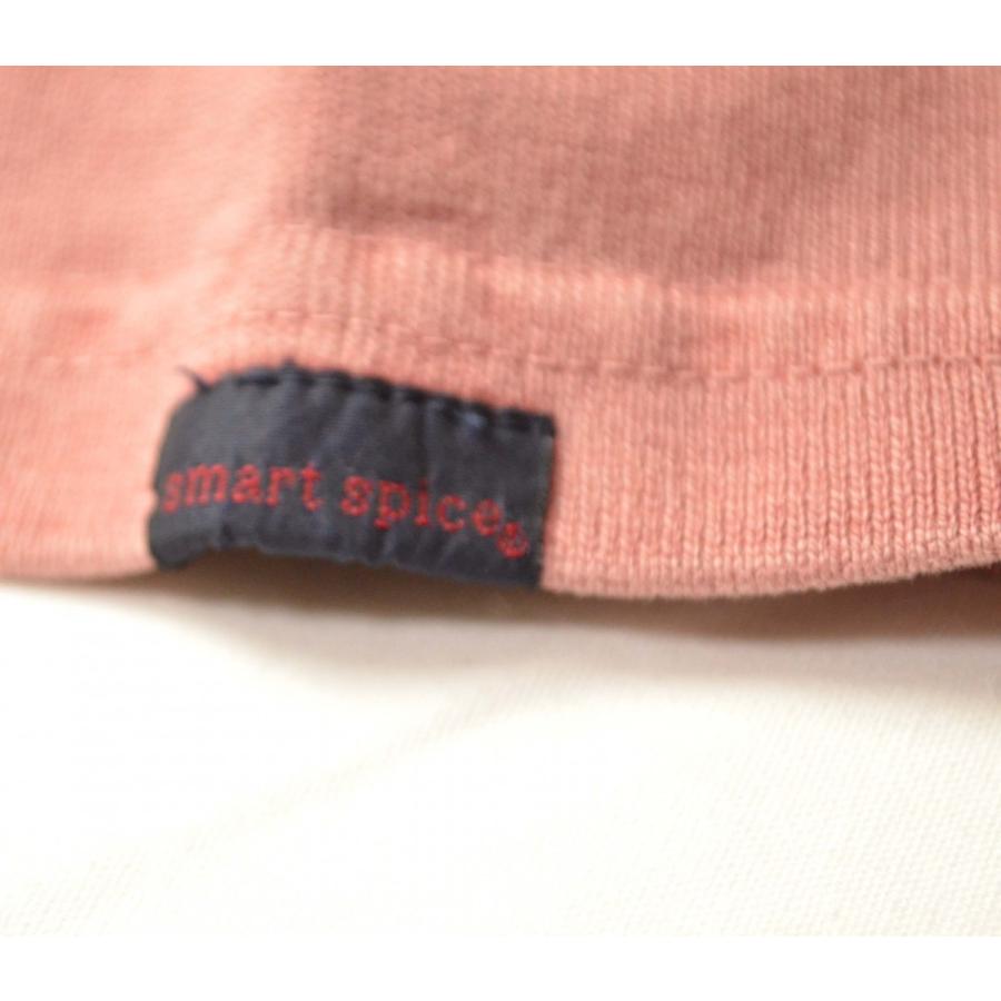 tシャツ メンズ 即納 スマートスパイス メンズ 超極厚16番単天竺生地ノVネックTシャツ WELL WORN RED｜smart-spice｜05