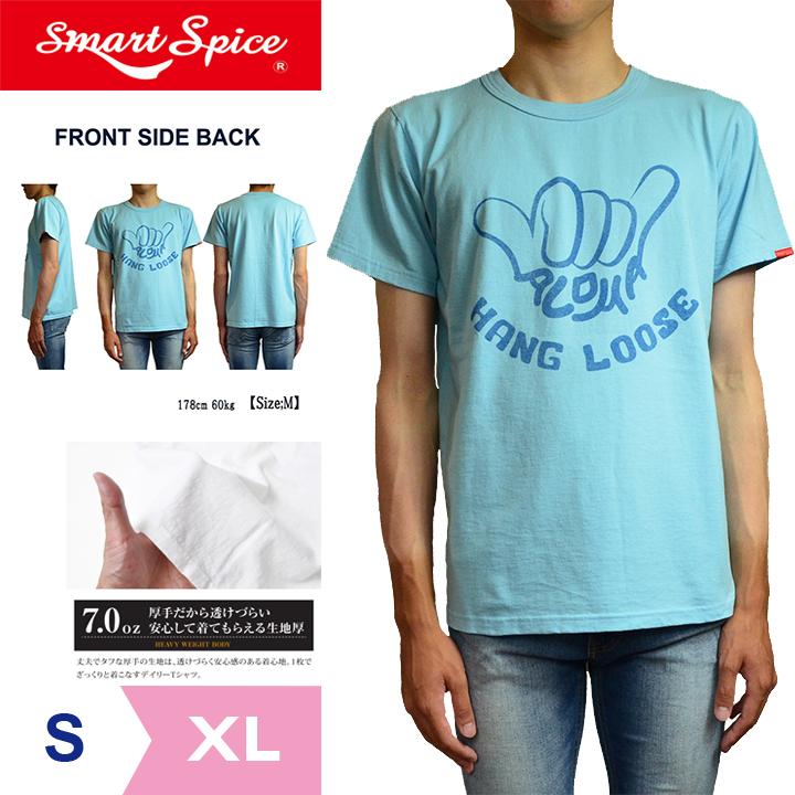 Tシャツ メンズ ブランド 厚手 半袖 おしゃれ 40代 アメカジ 白 日本製 丈夫 Smart Spice スマートスパイス クリックポストで送料無料 Smc03 Blue Smart Spice 通販 Yahoo ショッピング