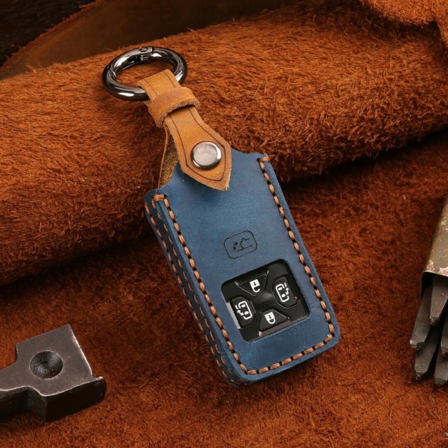 トヨタ 本革 スマートキーカバー K1 タイプ アルファード ヴェル