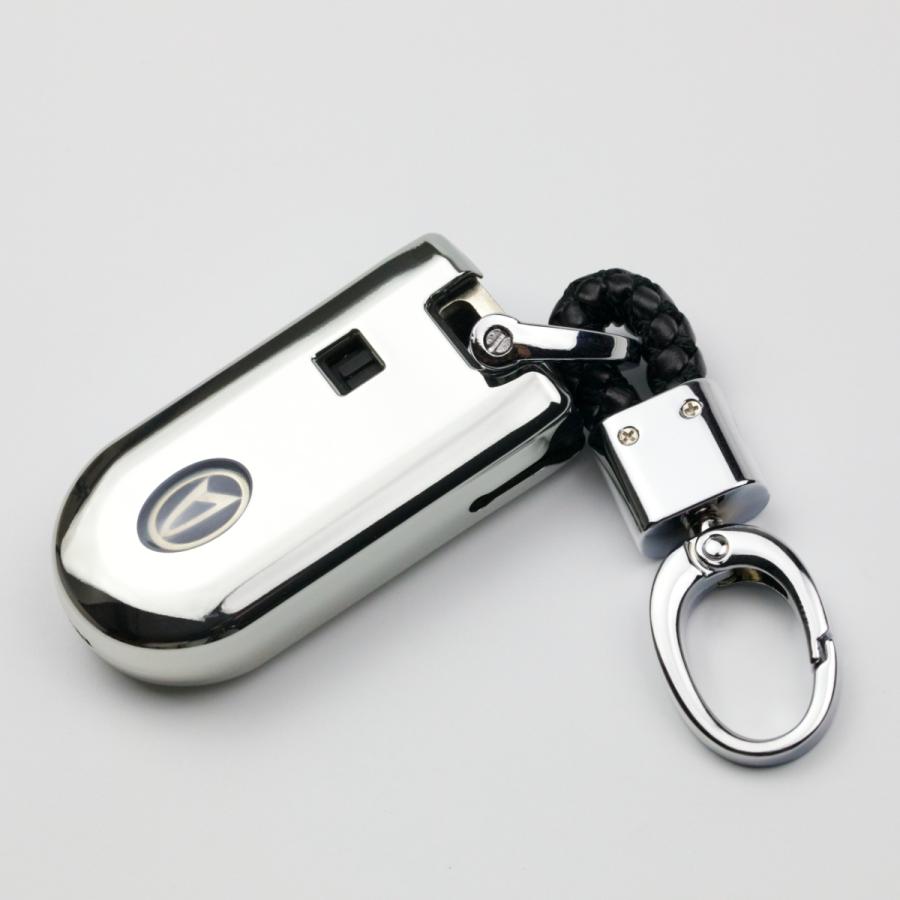 ダイハツ スマートキーケース TPU材質 タントスマートキーカバー カスタム ムーヴキャンバス 新型 トール キーカバー タンク ルーミー TPU メッキ 仕上げ 父の日 |  | 14