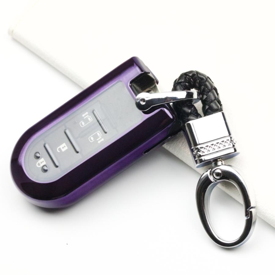 ダイハツ スマートキーケース TPU材質 タントスマートキーカバー カスタム ムーヴキャンバス 新型 トール キーカバー タンク ルーミー TPU メッキ 仕上げ 父の日 |  | 15