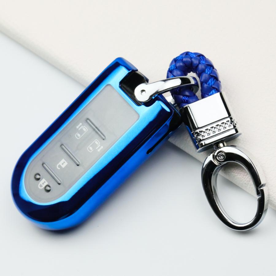 ダイハツ スマートキーケース TPU材質 タントスマートキーカバー カスタム ムーヴキャンバス 新型 トール キーカバー タンク ルーミー TPU メッキ 仕上げ 父の日 |  | 09