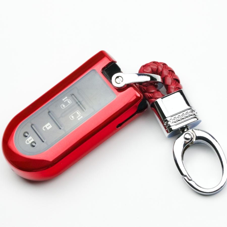 ダイハツ スマートキーケース TPU材質 タントスマートキーカバー カスタム ムーヴキャンバス 新型 トール キーカバー タンク ルーミー TPU メッキ 仕上げ 父の日 |  | 11