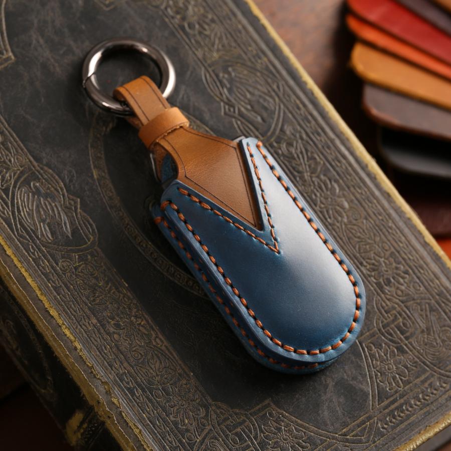 アウトレット】ダイハツ スマートキーケース 本革 タント キーカバー