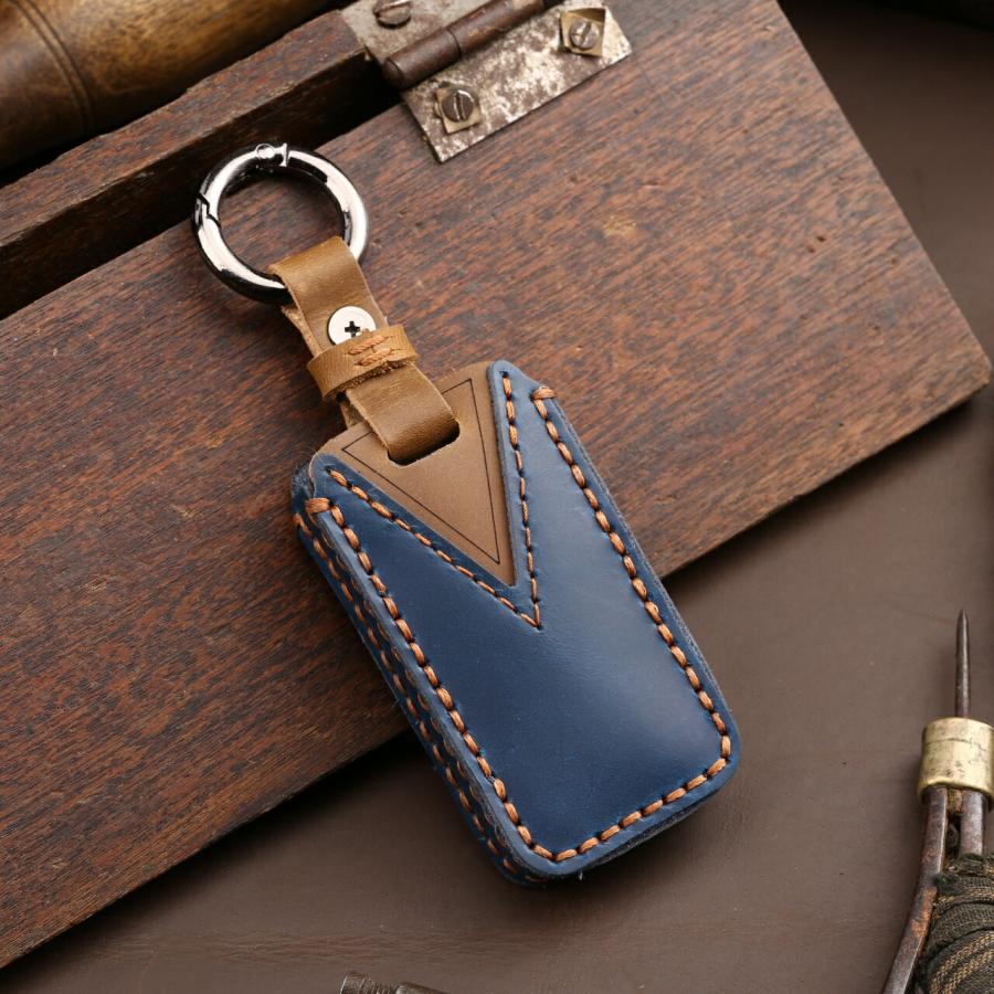 NO.4528　フォルツァ－Ｚ（ＦＯＲＺＡ）　ＭＦ１０　スマートキー　シフトモード切替　ブラック／ベージュ　☆彡 FORZA キーケース 本革 MF10 MF08 フォルツァ キーカバー ホンダ