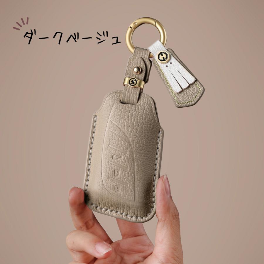 くすみカラー レクサス キーケース LEXUS キーカバー NX RX UX 本革