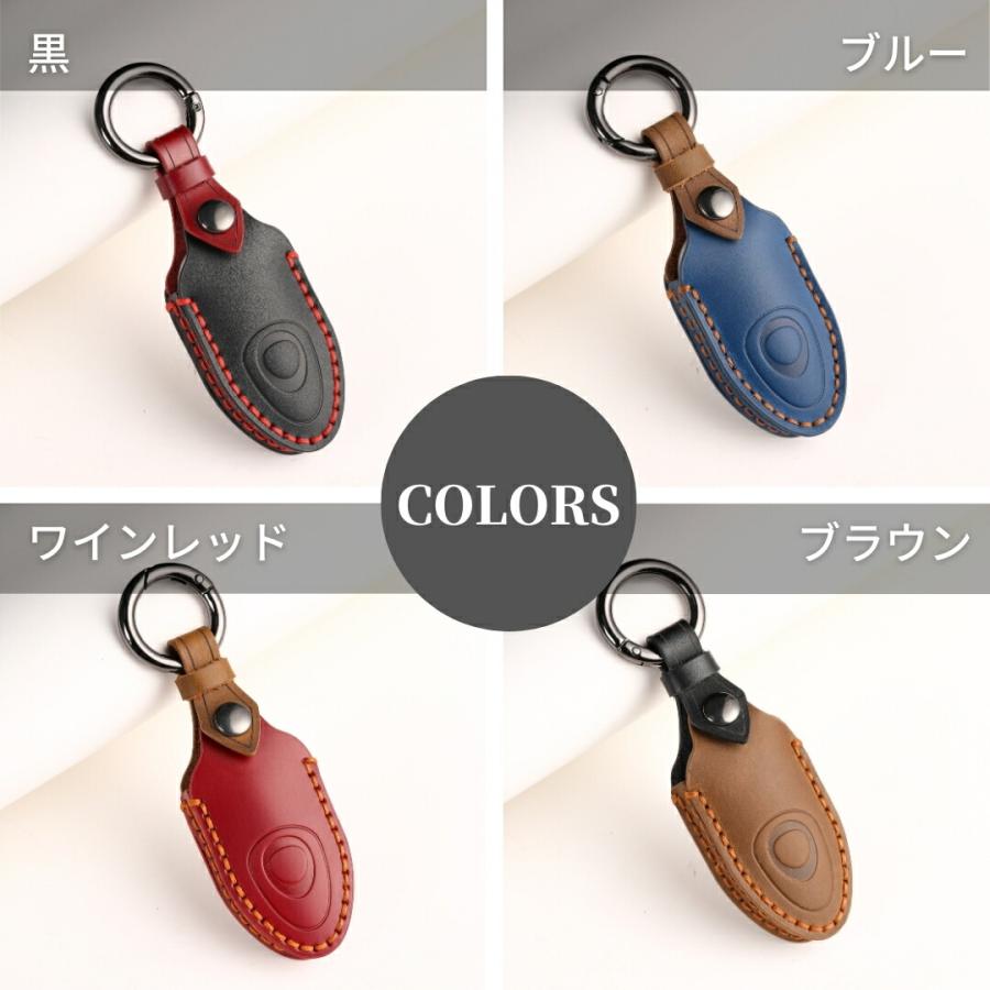 改良版】 リクシル 本革 キーケース 簡易タッチキー システム用