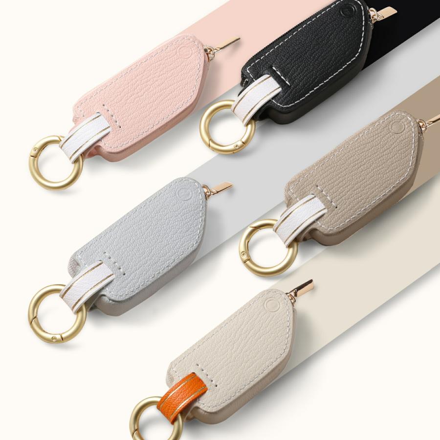 くすみカラー 美和ラクセスキーケース ポップアップキー キーカバー