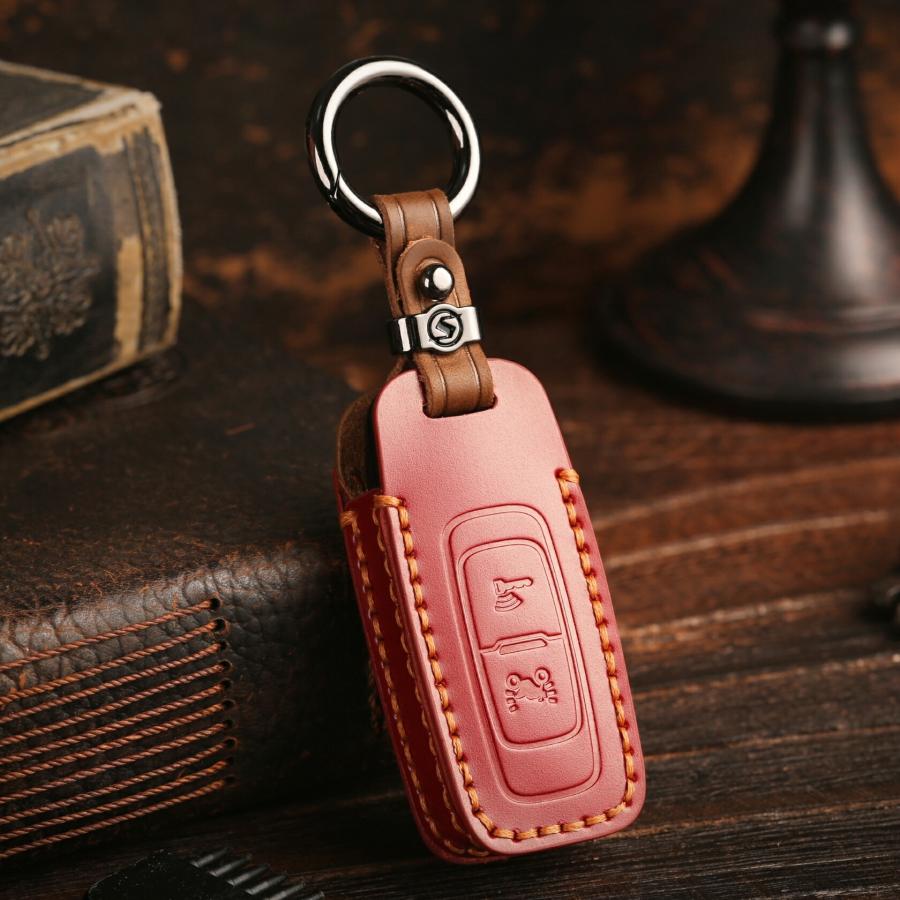 ケース•キーケース ホンダ バイク スマートキーケース 本革 新型 PCX125 / JK05 PCX160