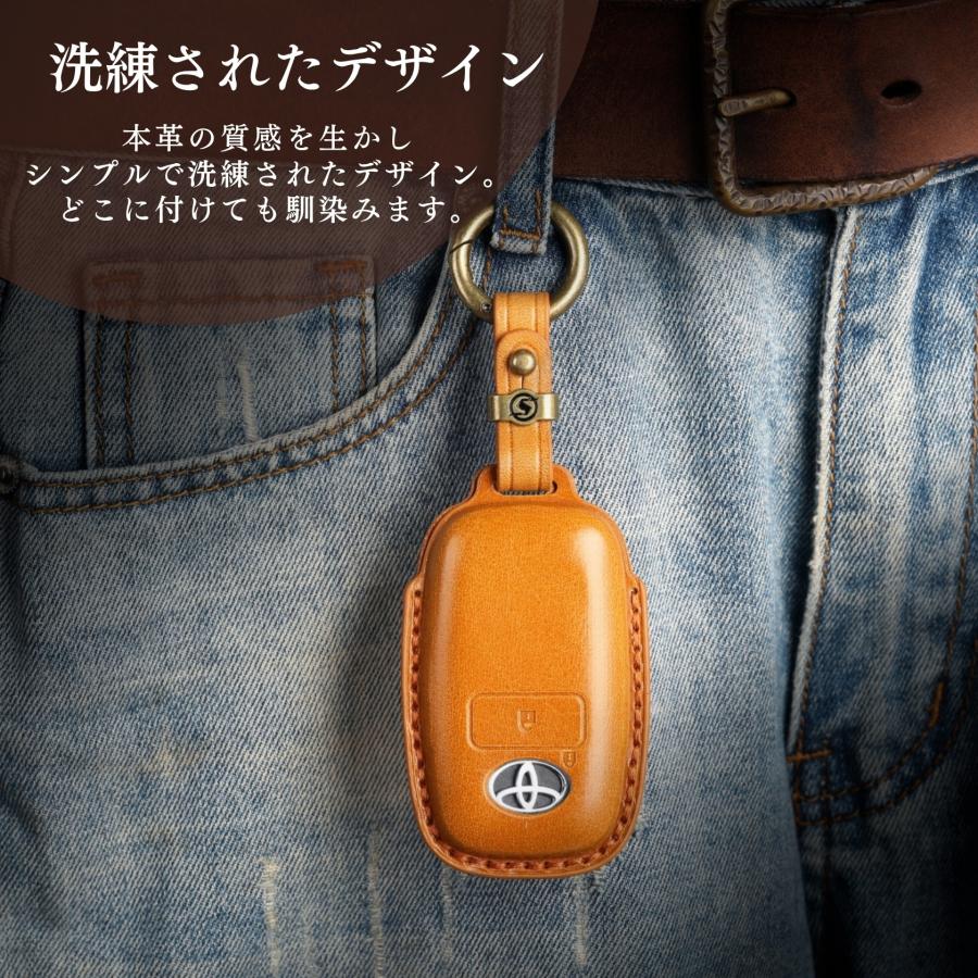 新型タフト トヨタ ライズ ダイハツ ロッキー キーケース 本革