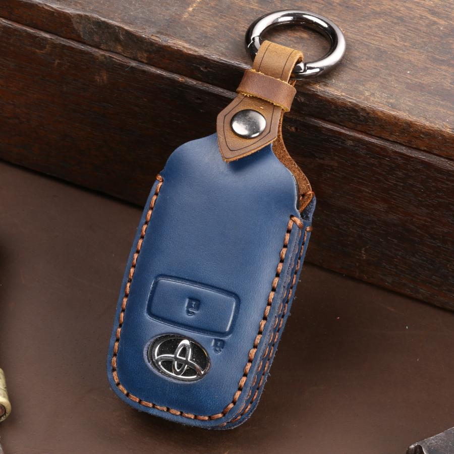 【アウトレット】トヨタ ライズ ダイハツ ロッキー スバル レックス 新型タフト タント カスタム 本革 キーケース レザー RAIZE DAIHATSU TANTO キーカバー |  | 12