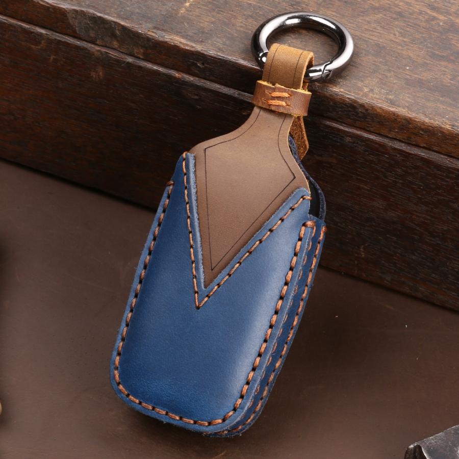 【アウトレット】トヨタ ライズ ダイハツ ロッキー スバル レックス 新型タフト タント カスタム 本革 キーケース レザー RAIZE DAIHATSU TANTO キーカバー |  | 13