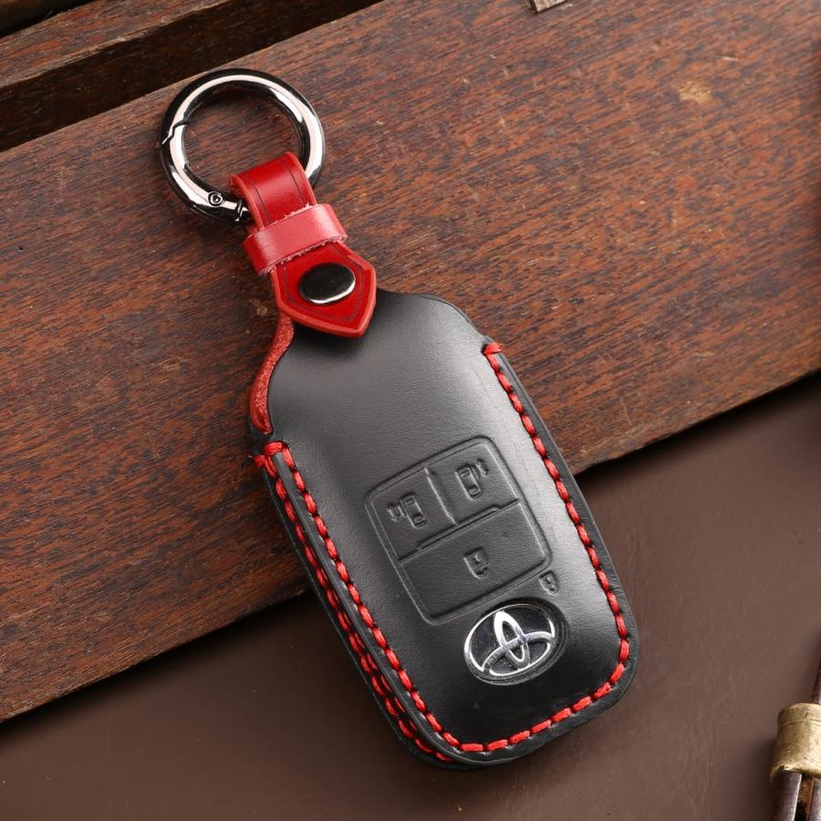 【アウトレット】トヨタ ライズ ダイハツ ロッキー スバル レックス 新型タフト タント カスタム 本革 キーケース レザー RAIZE DAIHATSU TANTO キーカバー |  | 06