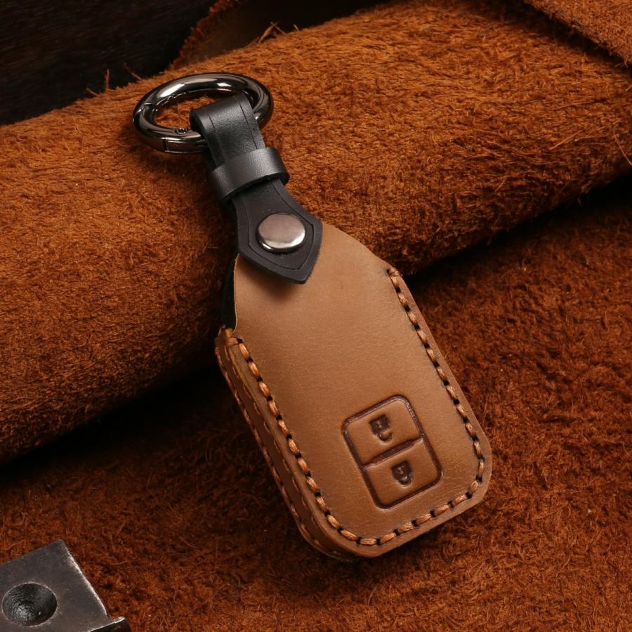 スズキ 新型ジムニー キーカバー 新型ハスラー キーケース スペーシア ワゴンr 本革キーケース 2ボタン 4ボタン 専用設計 ジムニー カスタム パーツ クリスマス Smt Key Leather Suzuki 01 スマート屋 通販 Yahoo ショッピング