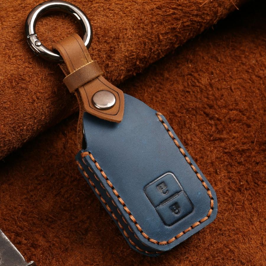 スズキ 新型ジムニー キーカバー 新型ハスラー キーケース スペーシア ワゴンr 本革キーケース 2ボタン 4ボタン 専用設計 ジムニー カスタム パーツ クリスマス Smt Key Leather Suzuki 01 スマート屋 通販 Yahoo ショッピング