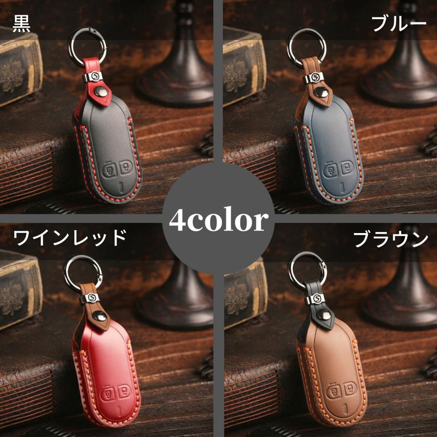 三協アルミ 本革 キーケース 玄関ドア リモコンキー カバー エントリー