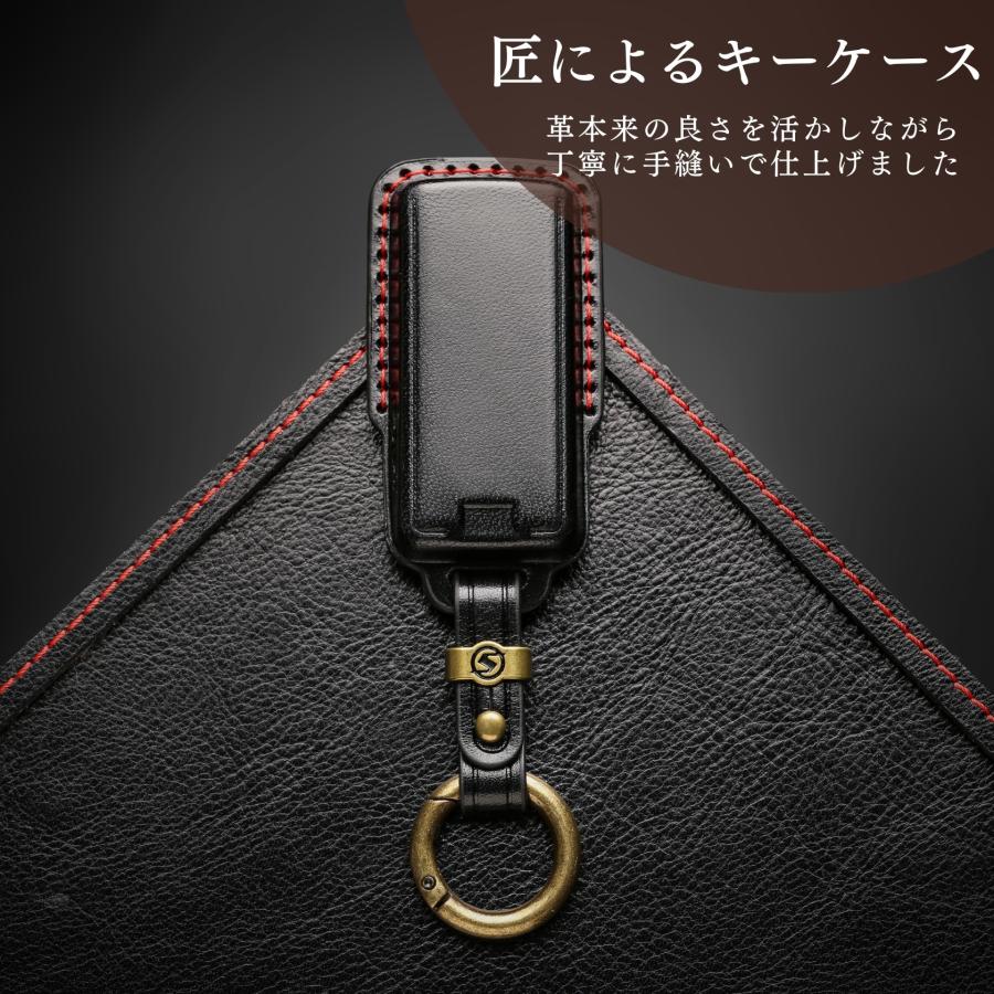 Tebraタグ キーケース 本革 キーカバー Clavis THTAG-01L マンション
