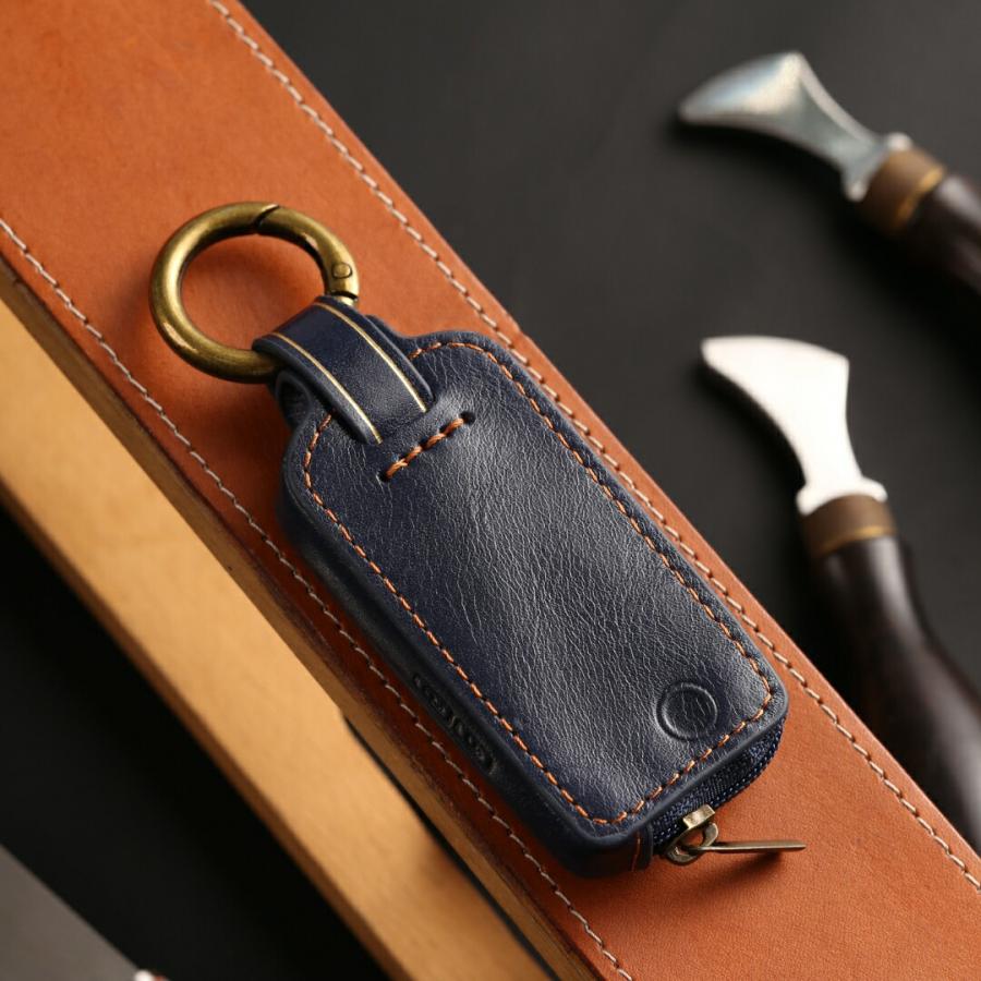 改良版】Tebraキー ケース 本革 キーカバー キーケース Clavis