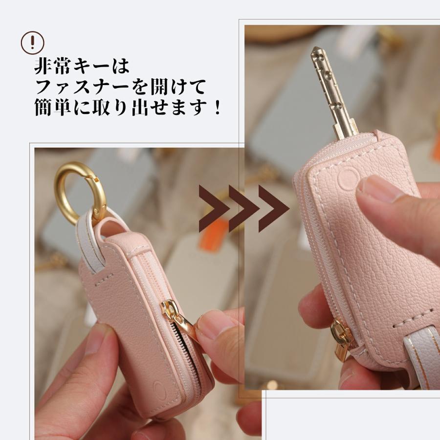 Tebraキー くすみカラー キーケース Clavis マンション ハンズ