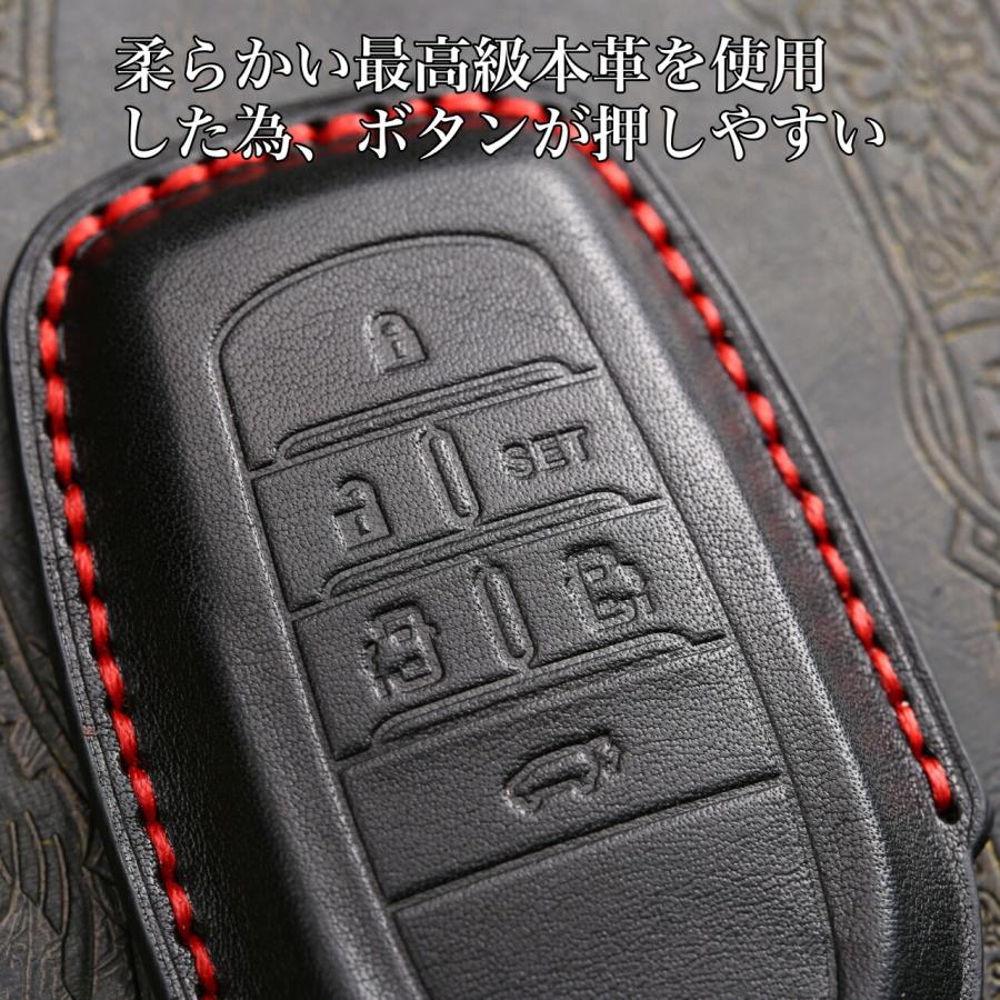 アルファード 30系 キーケース ヴェルファイア キーカバー 高級本革