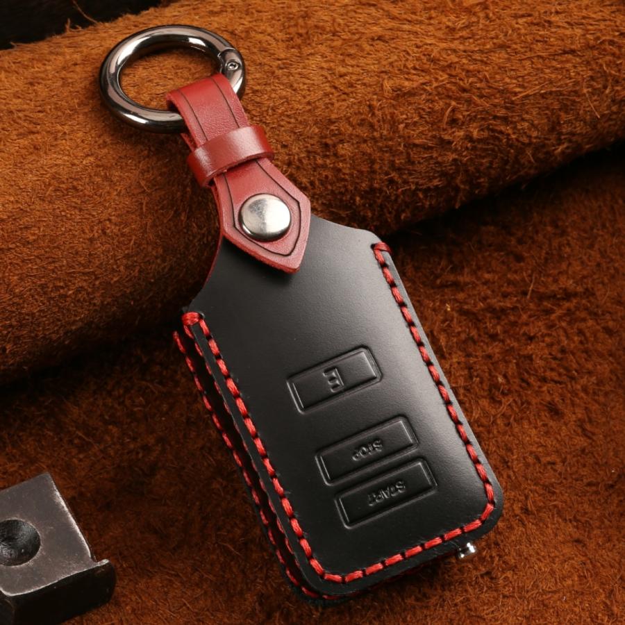 トヨタ エンジンスターターケース スバル エンジンスターター カバー スズキ ヤリスクロス 新型ハリアー 新型レヴォーグ 本革カバー 3ボタン 父の日 プレゼント Toyota Engine Starter Case01 スマート屋 通販 Yahoo ショッピング