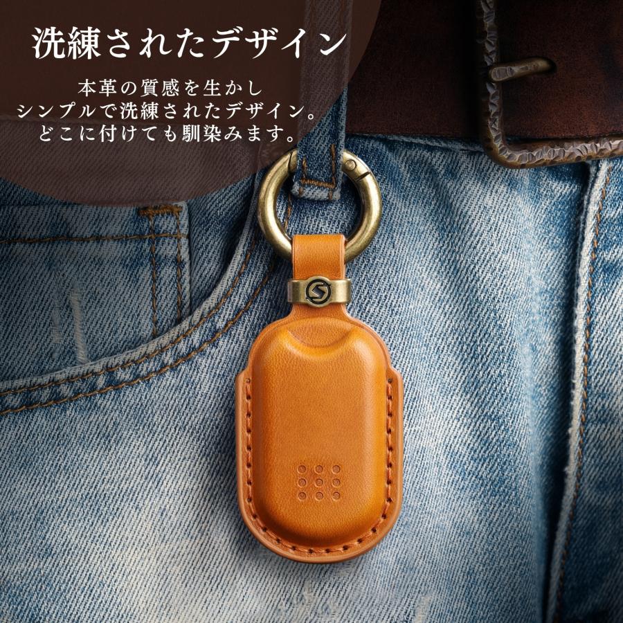 改良版】ykk タグキー カバー 高級本革 キーケース ykkap タグキー