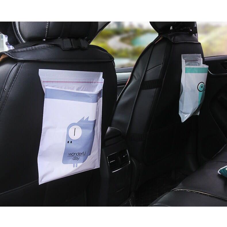 粘着式車内用ゴミ袋 車用ゴミ袋 指定 ゴミ 袋 カー 用品 おすすめ 粘着式車内収納 キチン お出かけ 防臭ゴミ袋 便利 多機能 環境に優しい Smart1 Shop Yahoo 店 通販 Yahoo ショッピング