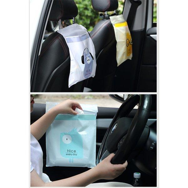 粘着式車内用ゴミ袋 車用ゴミ袋 指定 ゴミ 袋 カー 用品 おすすめ 粘着式車内収納 キチン お出かけ 防臭ゴミ袋 便利 多機能 環境に優しい Smart1 Shop Yahoo 店 通販 Yahoo ショッピング
