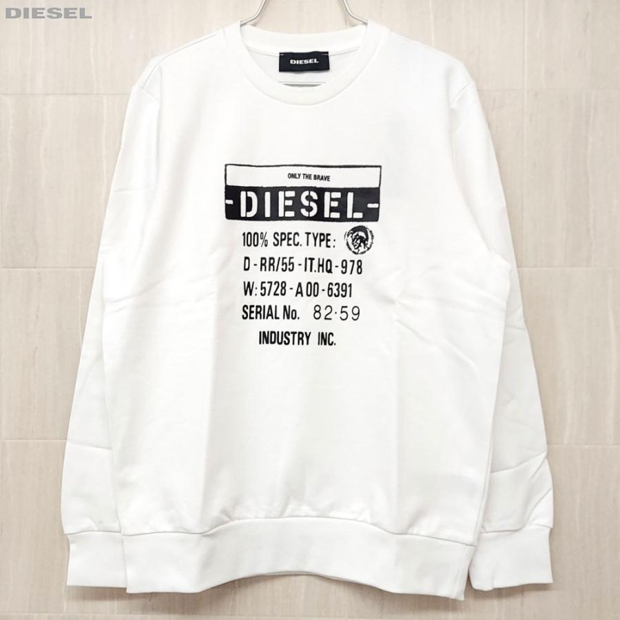 Diesel ディーゼル 新品 長袖 トレーナー 00segr 0kaxu 100 ホワイト 白 スエット スウェットシャツ プルオーバー 丸首 メンズ S Xxl 並行輸入品 送料無料 00segr0kaxu100 株式会社スマートタイム 通販 Yahoo ショッピング