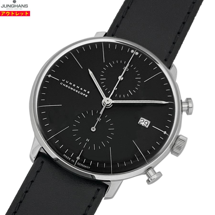 新品 アウトレット JUNGHANS ユンハンス 腕時計 027/4601.02 マックスビル クロノスコープ 40mm 自動巻  並行輸入品 | フォーム