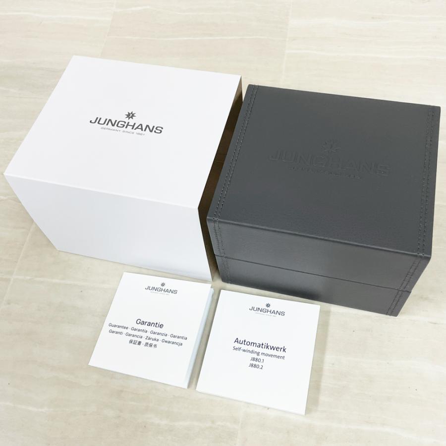 新品 アウトレット JUNGHANS ユンハンス 腕時計 027/4601.02 マックスビル クロノスコープ 40mm 自動巻  並行輸入品 | フォーム | 06