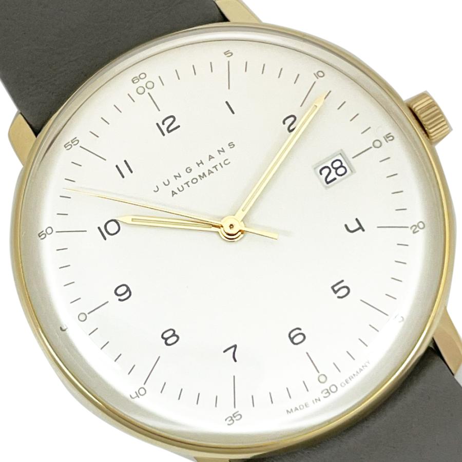 新品 アウトレット JUNGHANS ユンハンス 腕時計  027 7806 02 サファイアクリスタル マックスビル 38mm 自動巻 メンズ  並行輸入品の画像
