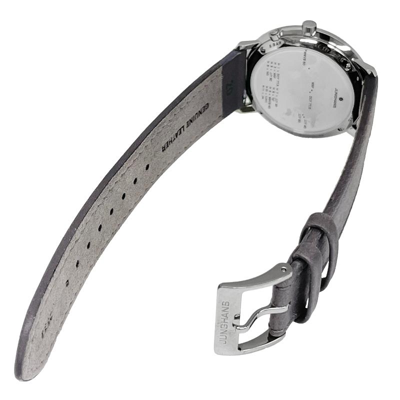 JUNGHANS ユンハンス 腕時計 新品  059/2021.02 マックスビル メガソーラー 38mm 電波時計 ソーラームーブメント 送料無料の画像