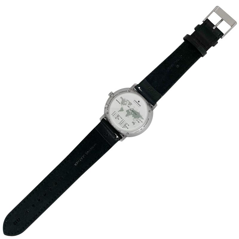 JUNGHANS ユンハンス 腕時計 新品  059/2022.02 マックスビル メガソーラー 38mm 電波時計 ソーラームーブメント 送料無料の画像