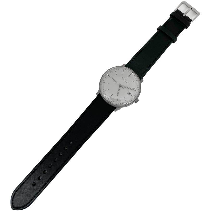 JUNGHANS ユンハンス 腕時計 新品  059/2022.02 マックスビル メガソーラー 38mm 電波時計 ソーラームーブメント 送料無料の画像