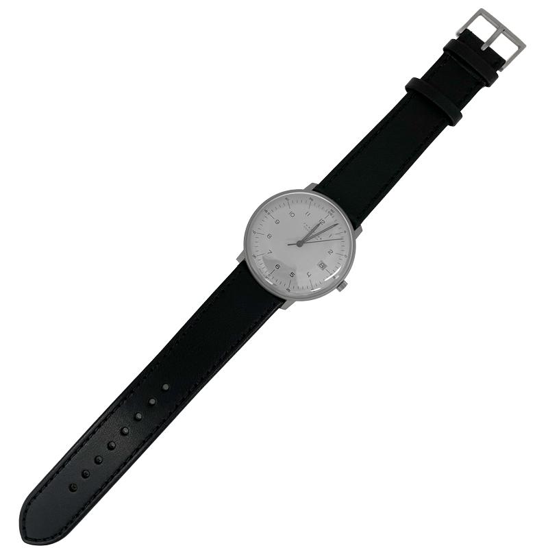 JUNGHANS ユンハンス 腕時計 新品  059/2023.02 マックスビル メガソーラー 38mm 電波時計 ソーラームーブメント 送料無料 | フォーム | 04