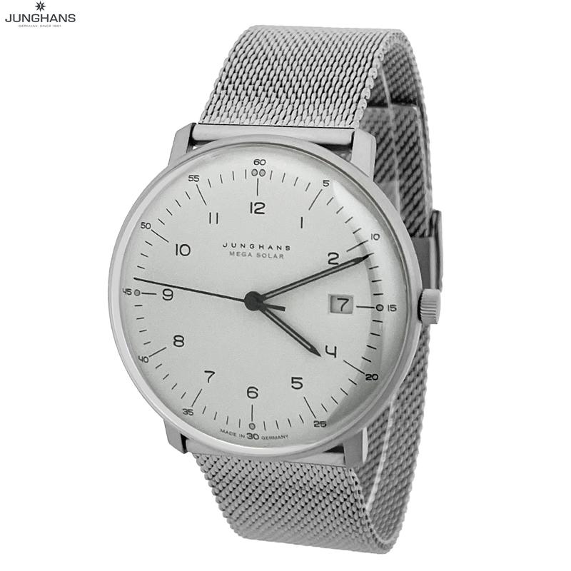 ジャンク品　JUNGHANS ユンハンス　マックスビル　メガ フォーム JUNGHANS ユンハンス 新品 腕時計 059/2023.46 マックスビル